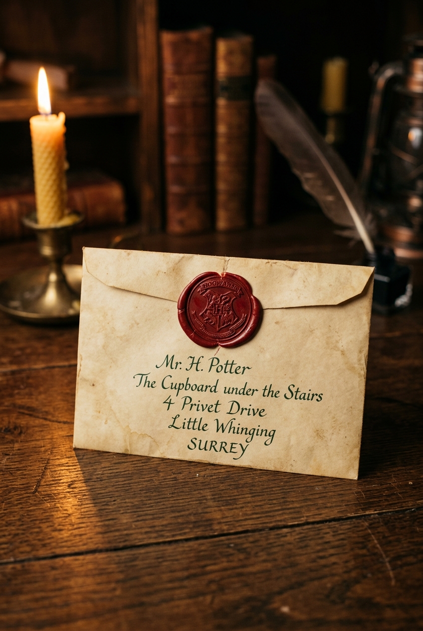 Hogwarts Acceptance Letter Replica cover
