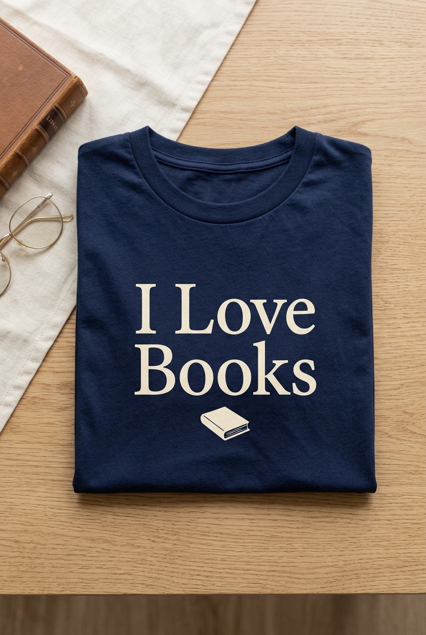 "I Love Books" Classic T-Shirt cover